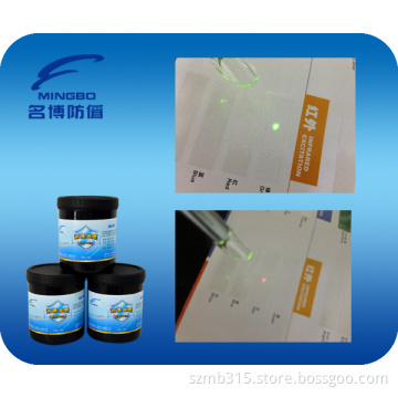 Invisible Infrared Excitation Ink